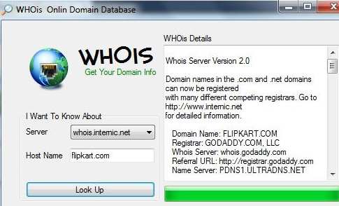 Who is get your domain info